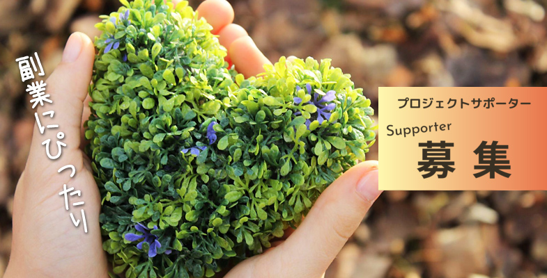 プロジェクトサポーター募集